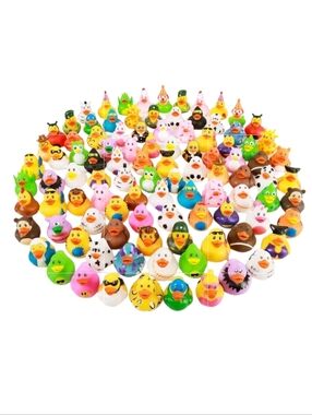 Colorful Rubber Ducks - 2 Random